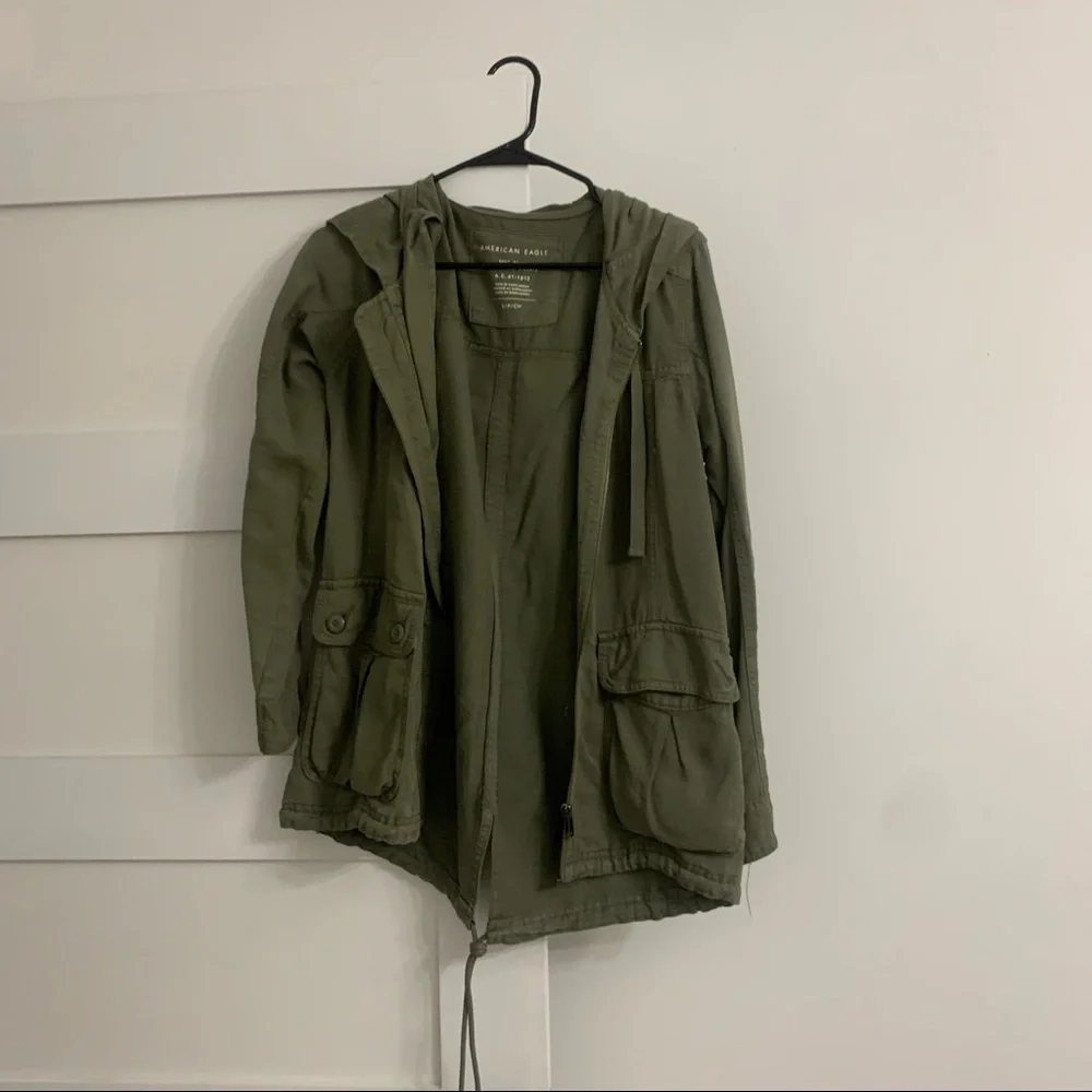 Green American Eagle Lightweight Jacket - Picture 5 of 5